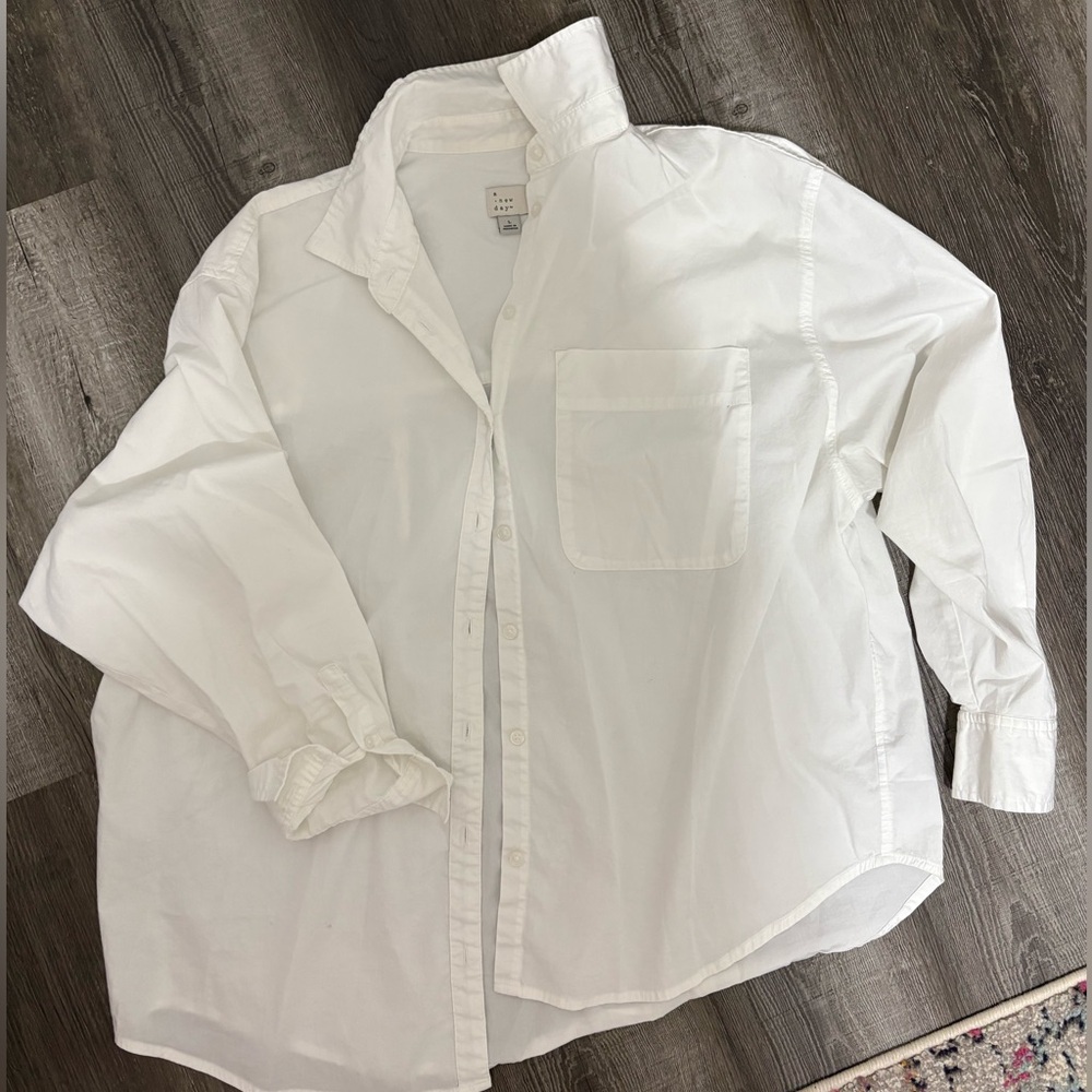 White Button Down